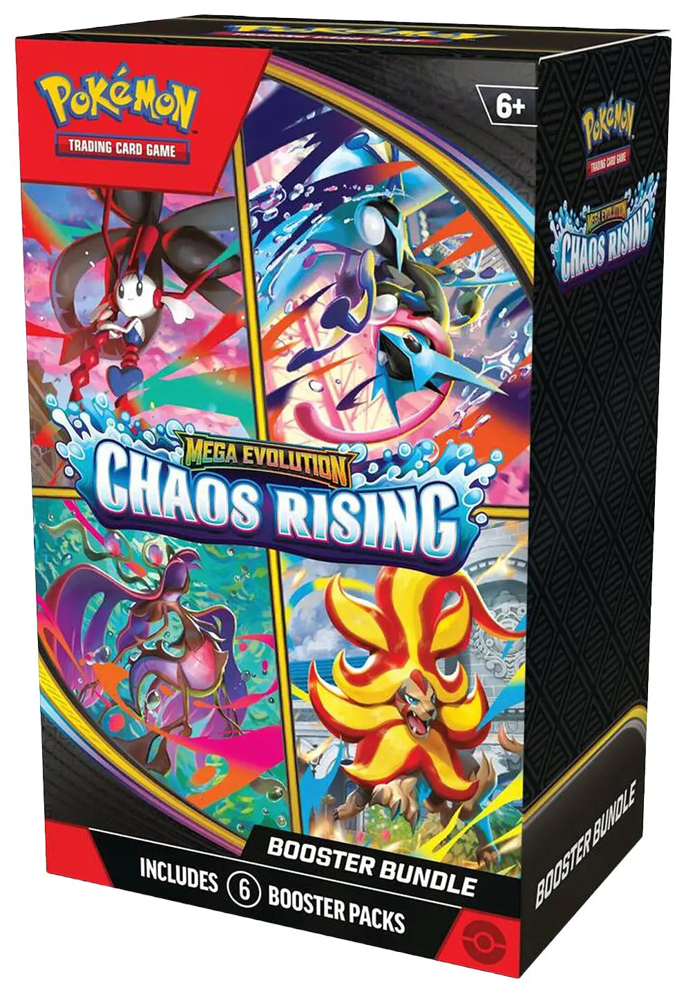 Pokémon Mega Evolution: Chaos Rising Booster Bundle (6 Packs)