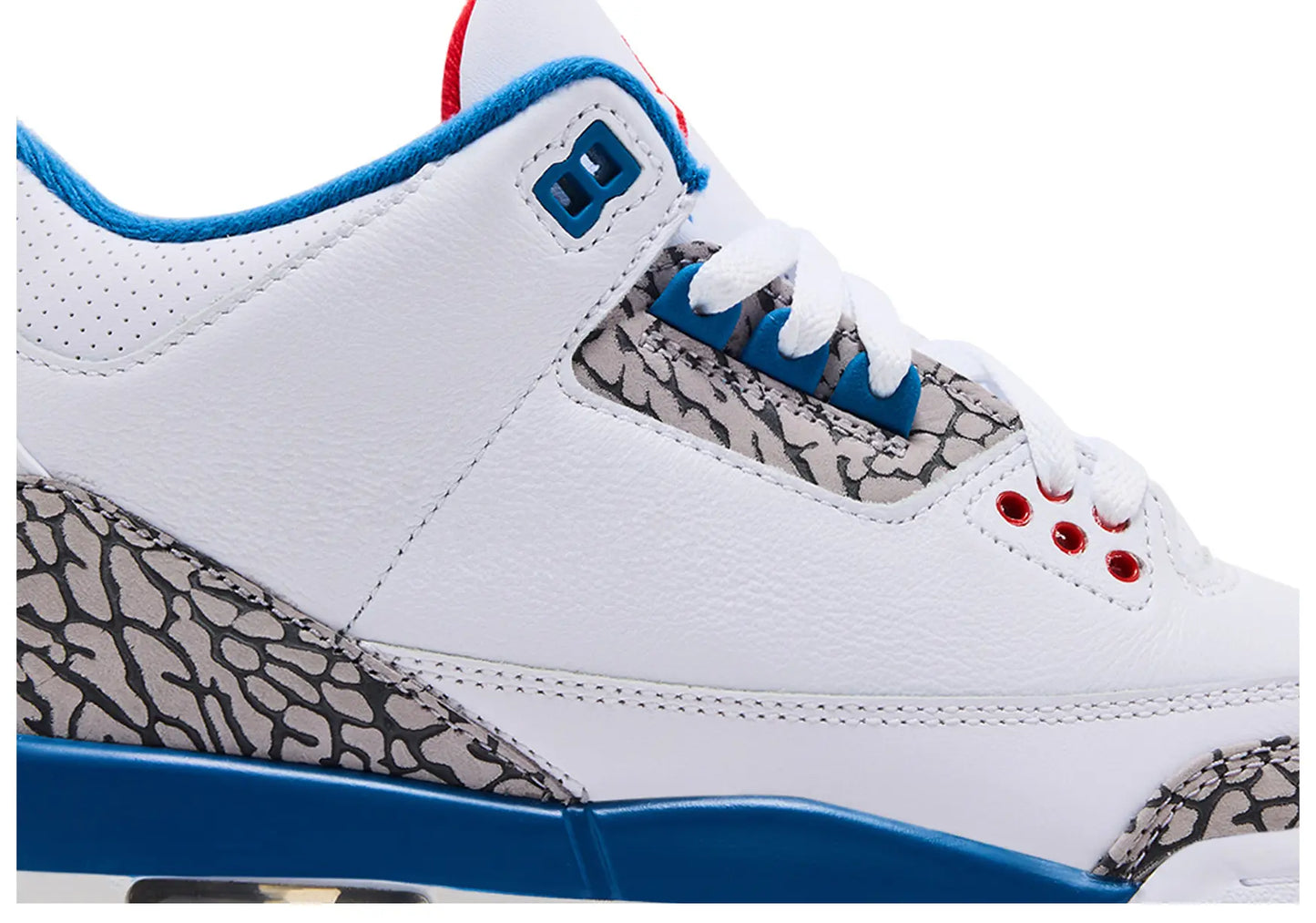Air Jordan 3 Retro OG GS 'True Blue' 2026 - geometric sneaker, additional product photo