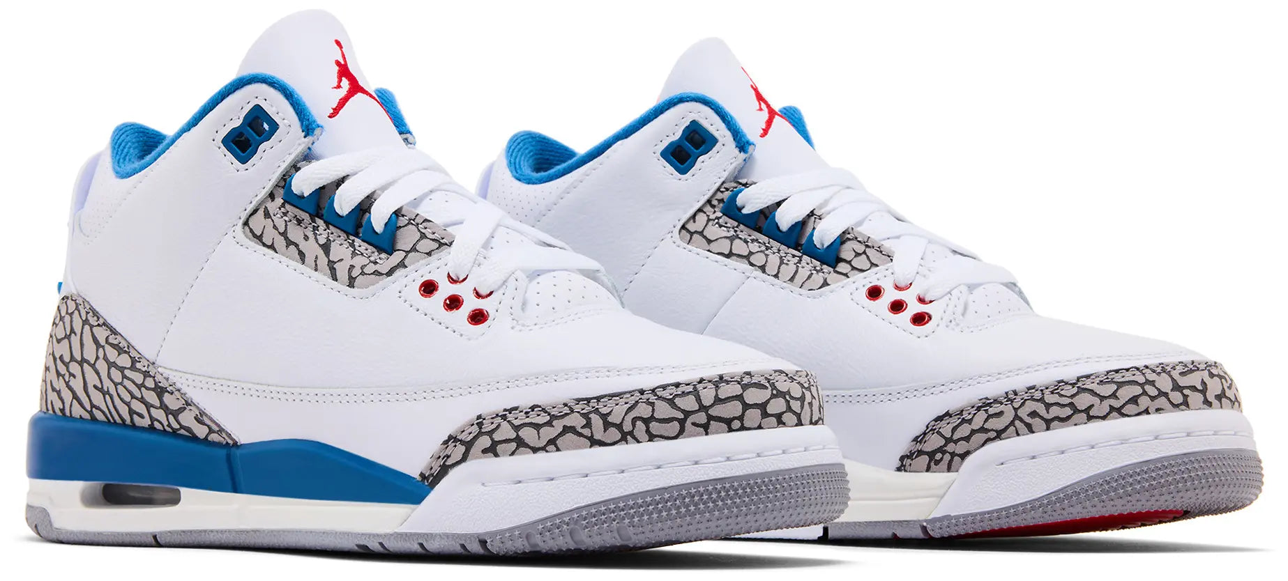 Air Jordan 3 Retro OG GS 'True Blue' 2026 - geometric sneaker, additional product photo