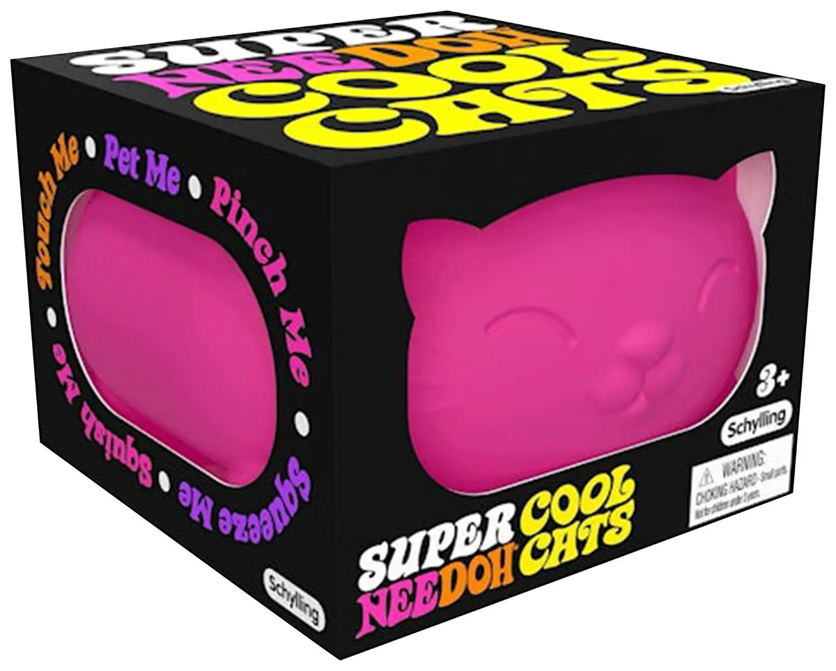 NeeDoh Cool Cat Squishy Fidget Toy