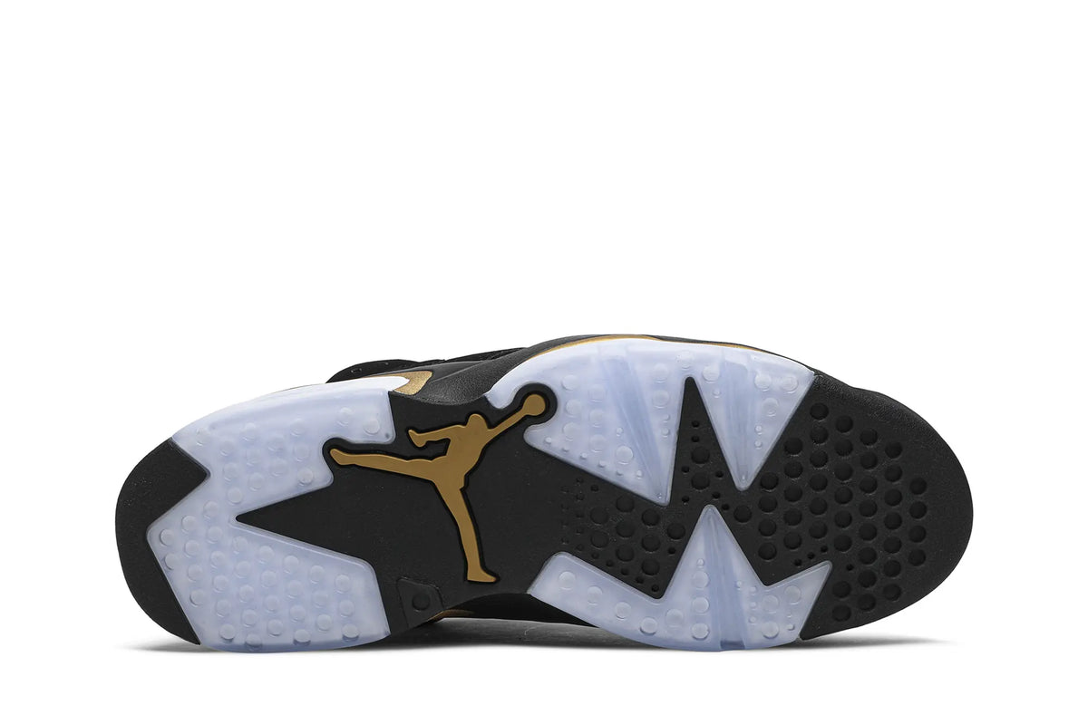 Jordan Retro 6 "DMP" - black and gold sneaker, additional product photo