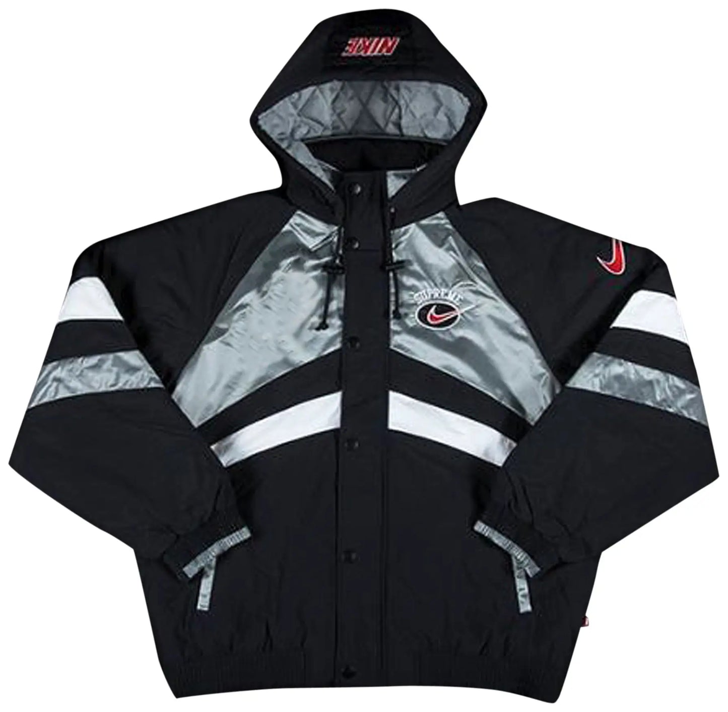 Supreme x Nike Hooded Sport Jacket 'Silver'