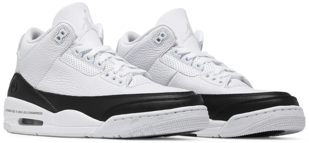 Air Jordan 3 x Fragment Design Retro SP 'White'