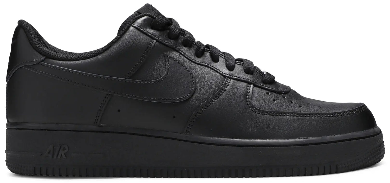 Nike Air Force 1 '07 'Triple Black' - black sneaker