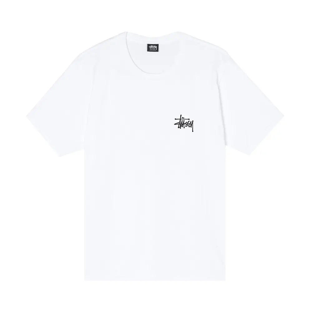 Stussy Basic Logo Tee 'White'
