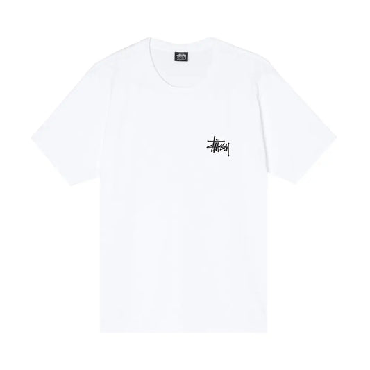 Stussy Basic Logo Tee 'White'