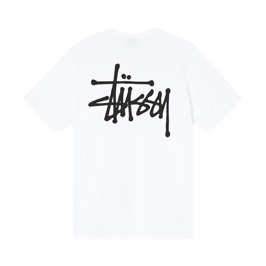 Stussy Basic Logo Tee 'White'
