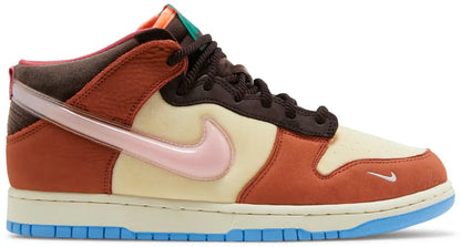 Nike Dunk Mid "Social Status Free Lunch Chocolate Milk"