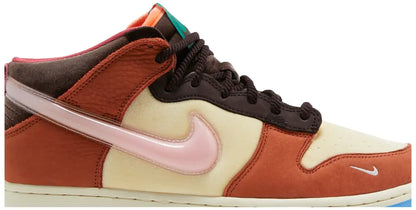 Nike Dunk Mid "Social Status Free Lunch Chocolate Milk"
