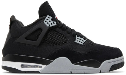 Jordan 4 Retro "Black Canvas"