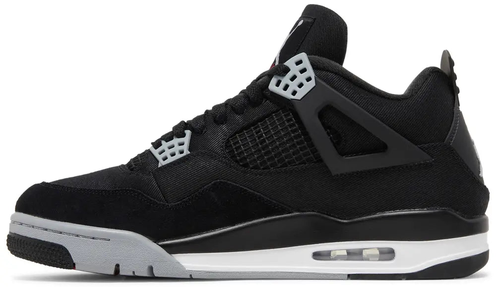 Jordan 4 Retro "Black Canvas"