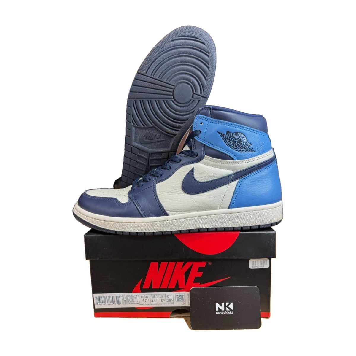 Air Jordan 1 Retro High OG 'Obsidian' USED