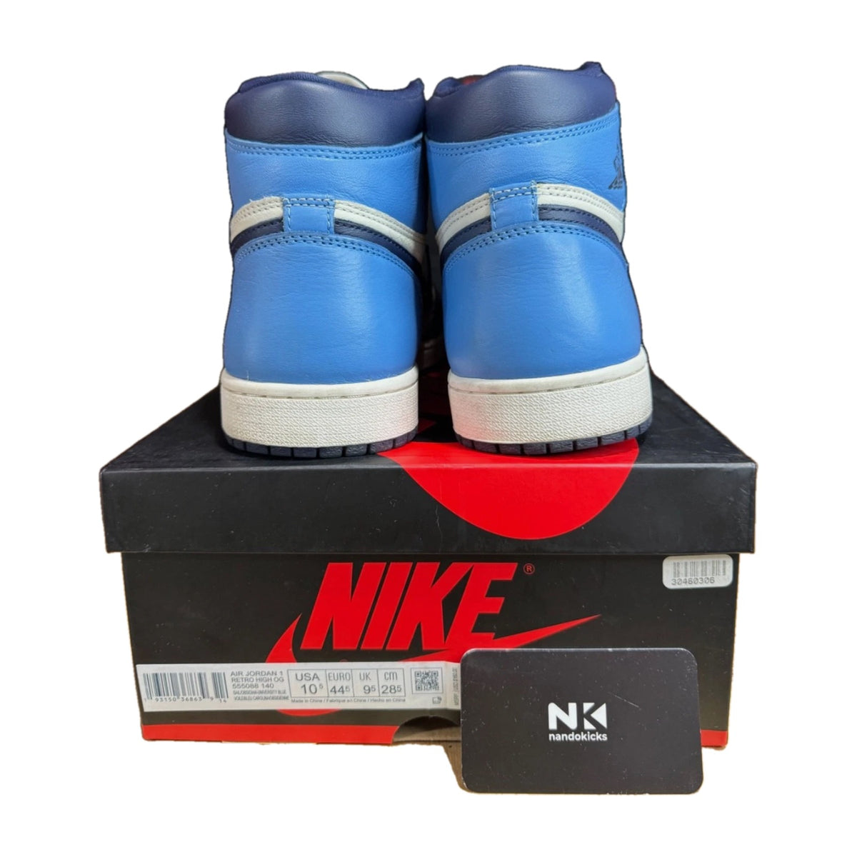 Air Jordan 1 Retro High OG 'Obsidian' USED