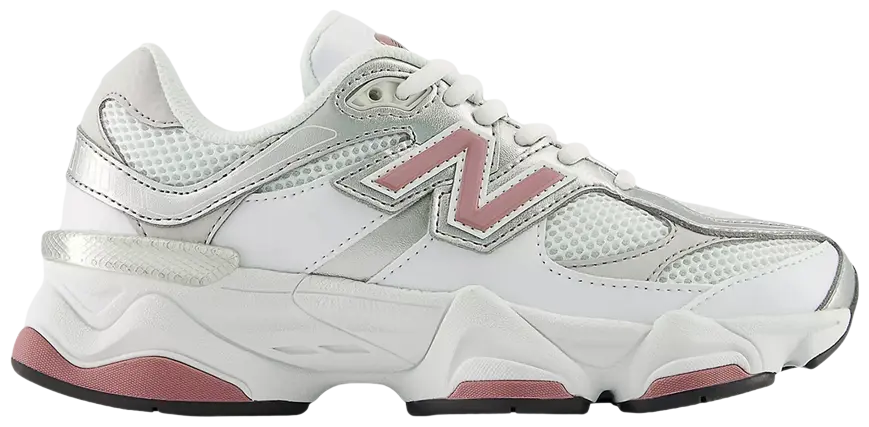 New Balance 9060 Lace Big Kid 'White Rose'