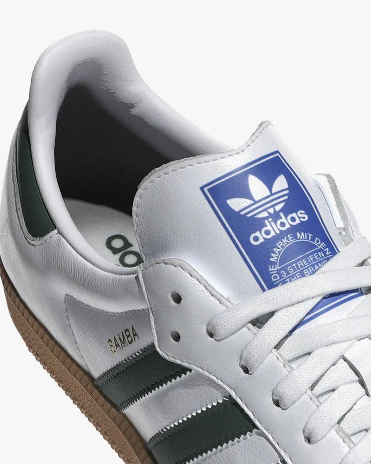 Adidas Samba OG 'Cloud White Collegiate Green'