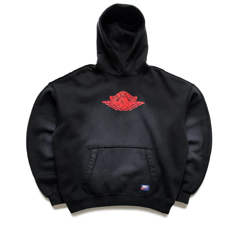 Jordan Flight Wings Hoodie Black