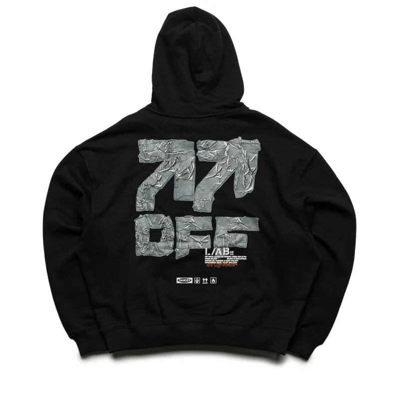 L/AB c/o Off-White Off Active Duct Tape Hoodie