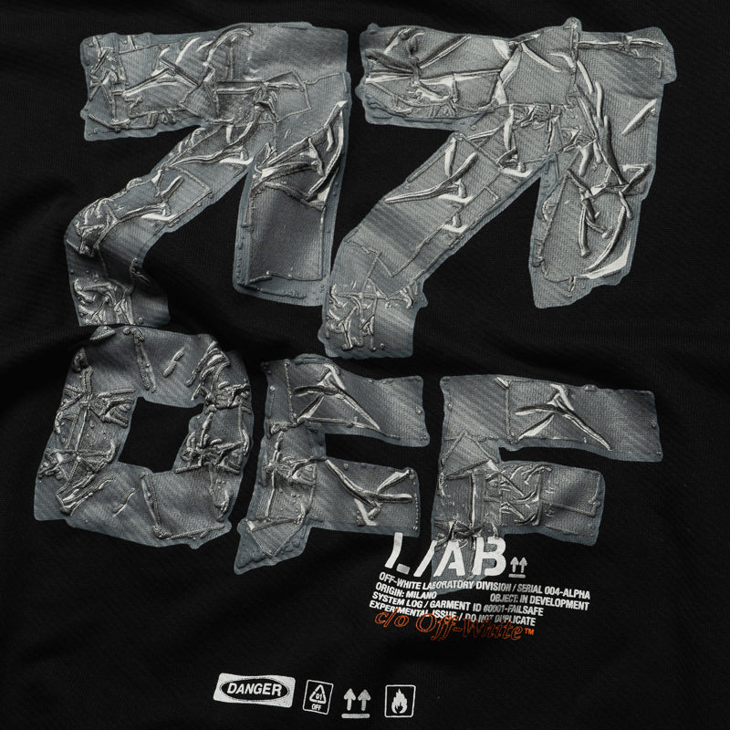 L/AB c/o Off-White Off Active Duct Tape Hoodie