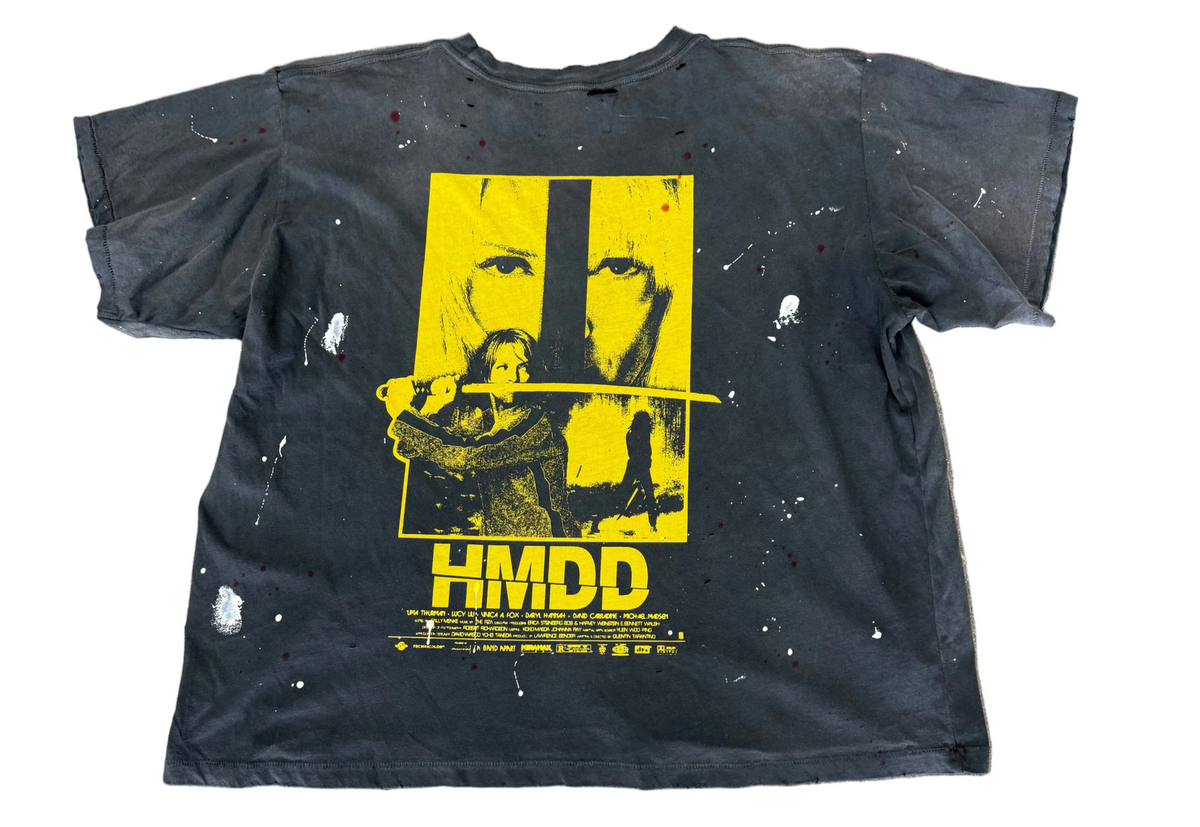 HMDD KB ALTERNATE TEE "Black Yellow Vintage"