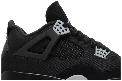 Jordan 4 Retro "Black Canvas"