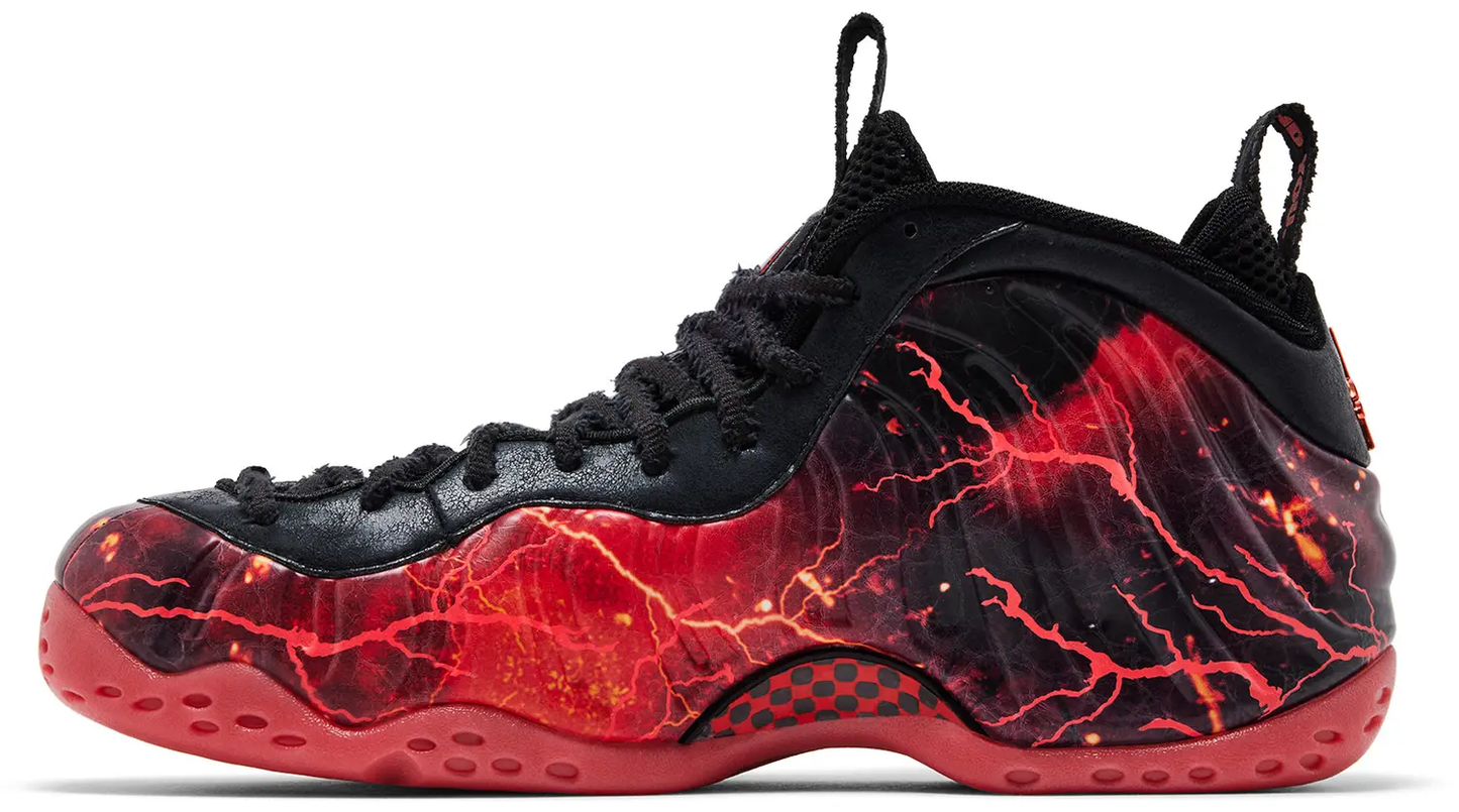 Stranger Things x Nike Air Foamposite One Premium QS 'Black Bright Crimson'