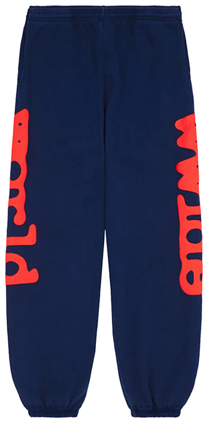 Sp5der Beluga Sweatpants 'Navy'