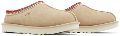 UGG Wmns Tasman Slipper 'Sand Dark Cherry'
