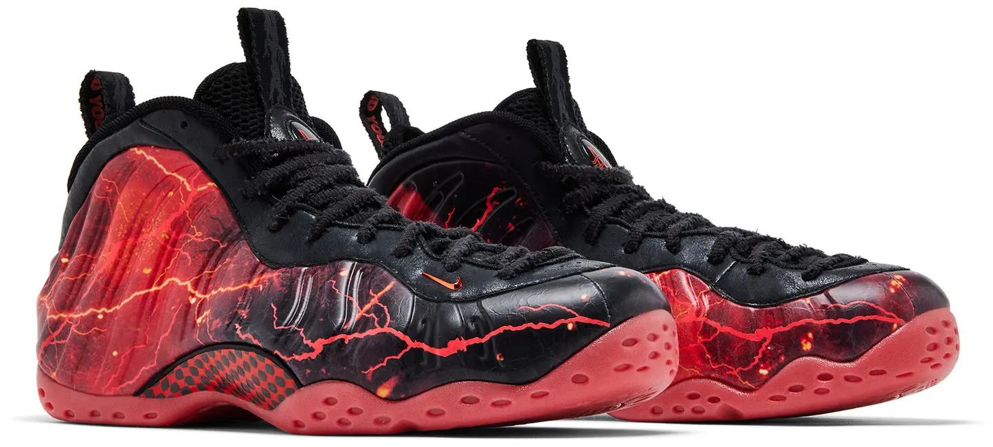 Stranger Things x Nike Air Foamposite One Premium QS 'Black Bright Crimson'