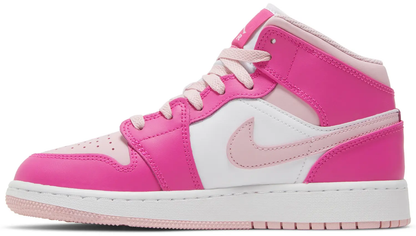 Air Jordan 1 Mid GS 'Fierce Pink'