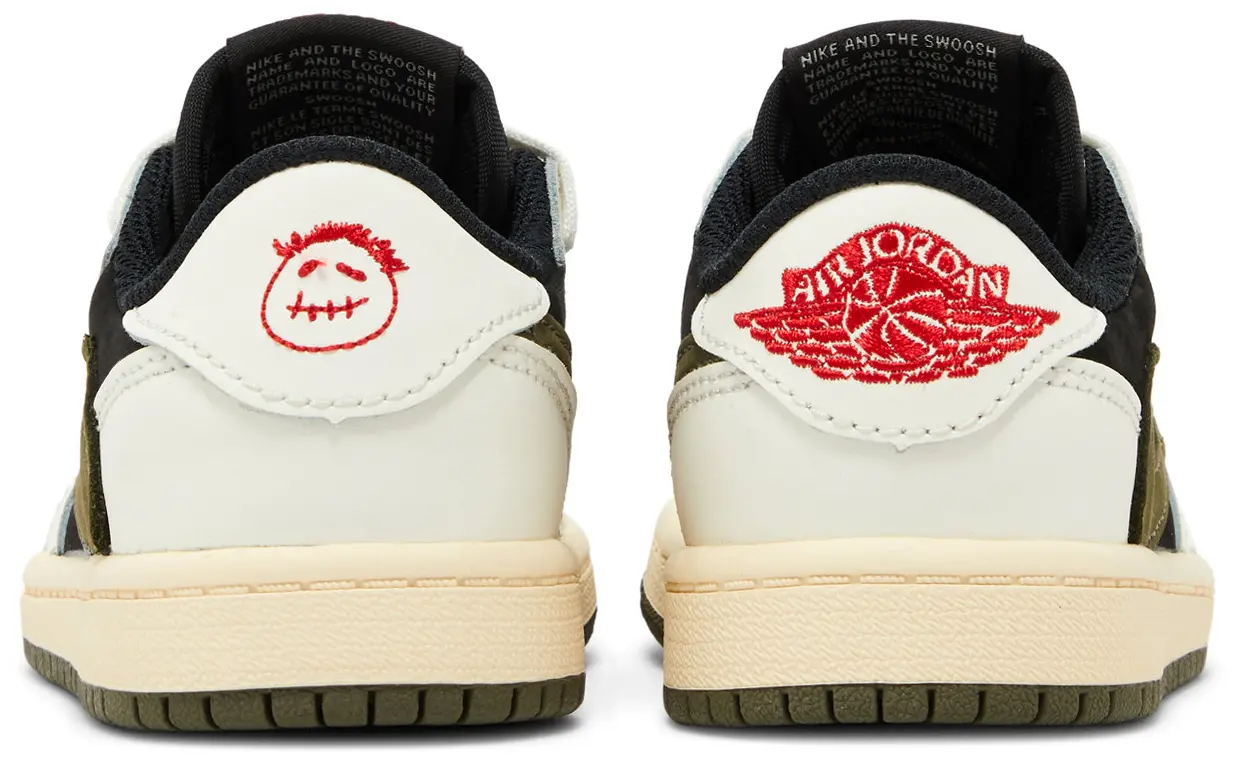 Travis Scott x Air Jordan 1 Retro Low OG SP TD/PS 'Olive'