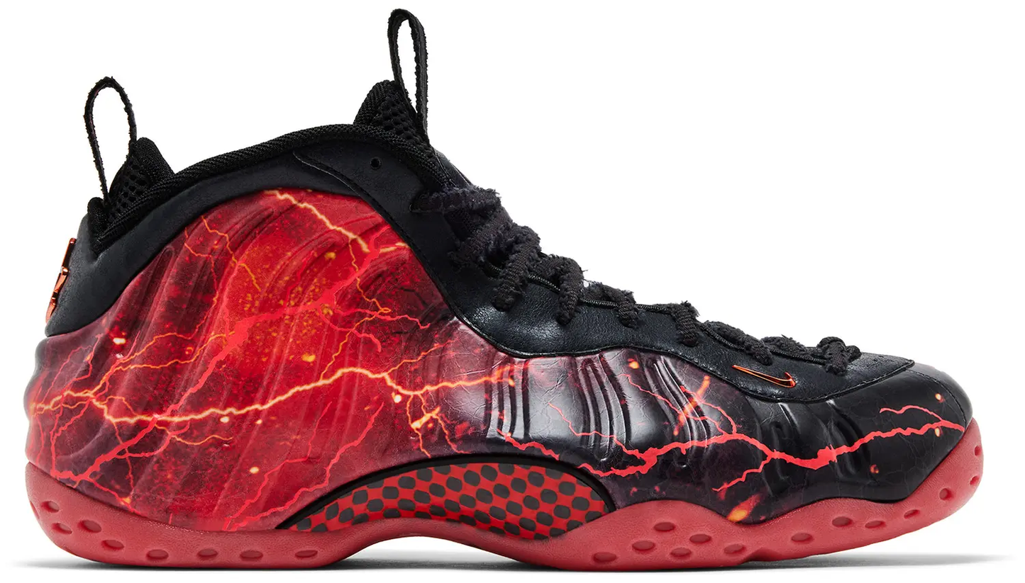 Stranger Things x Nike Air Foamposite One Premium QS 'Black Bright Crimson'