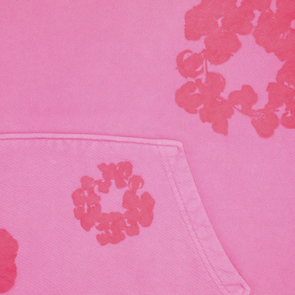 Denim Tears Mono Cotton Wreath Hoodie 'Pink'