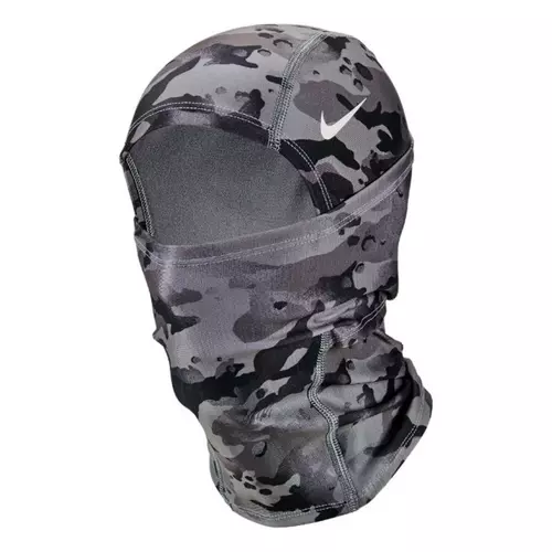 Nike Pro Therma-Fit Hyperwarm Hood Ski Mask - Gray Camo