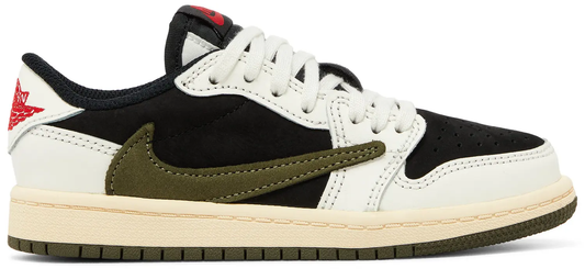 Travis Scott x Air Jordan 1 Retro Low OG SP TD/PS 'Olive'