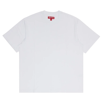 Supreme Short-Sleeve Pocket Tee 'White'