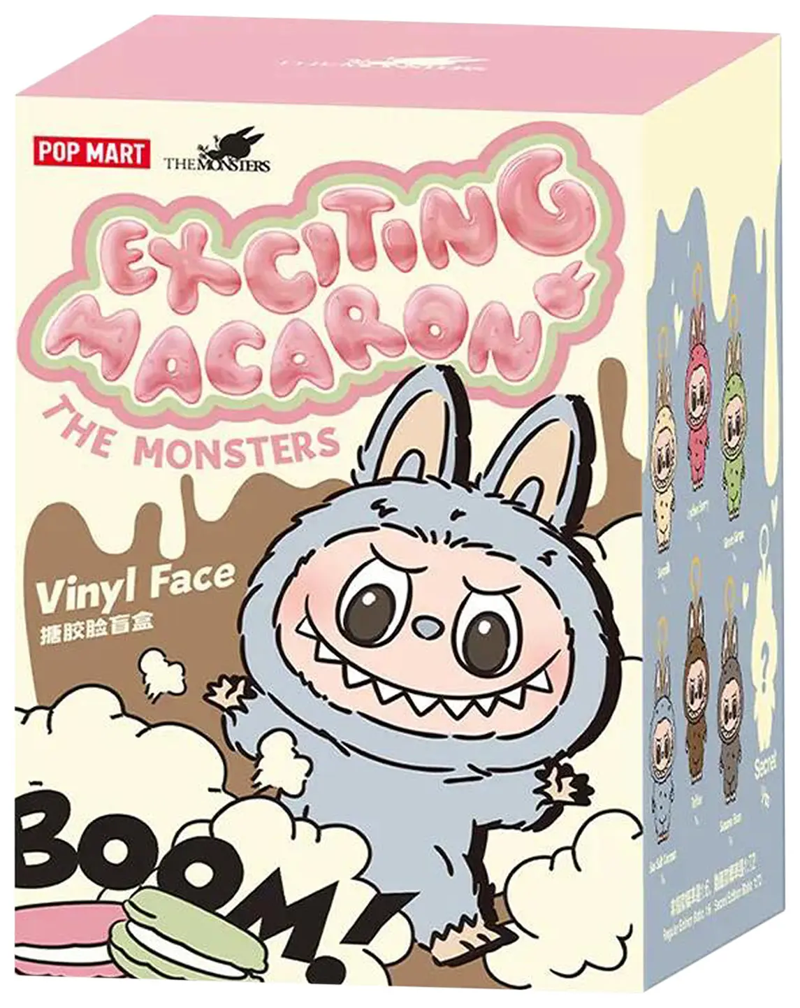 Pop Mart Labubu THE MONSTERS Exciting Macaron Vinyl Face Sealed Single Blind Box 'Mystery'