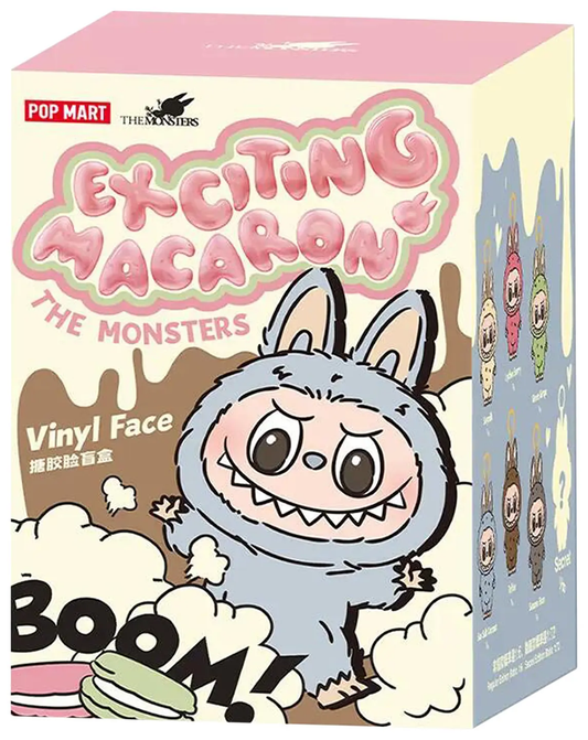 Pop Mart Labubu THE MONSTERS Exciting Macaron Vinyl Face Sealed Single Blind Box 'Mystery'