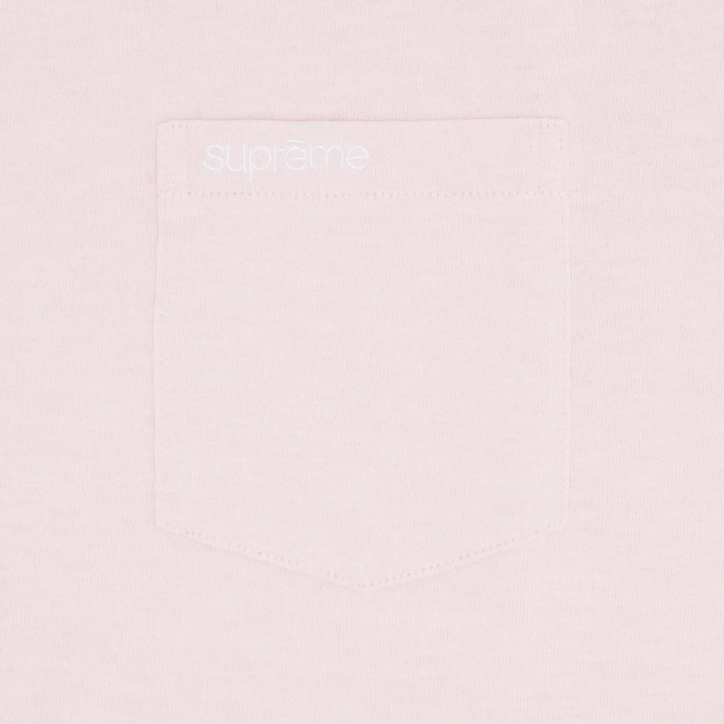 Supreme Short-Sleeve Pocket Tee 'Light Pink'