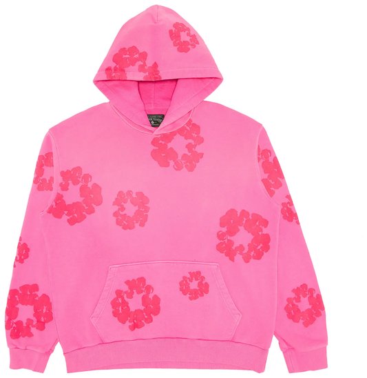 Denim Tears Mono Cotton Wreath Hoodie 'Pink'