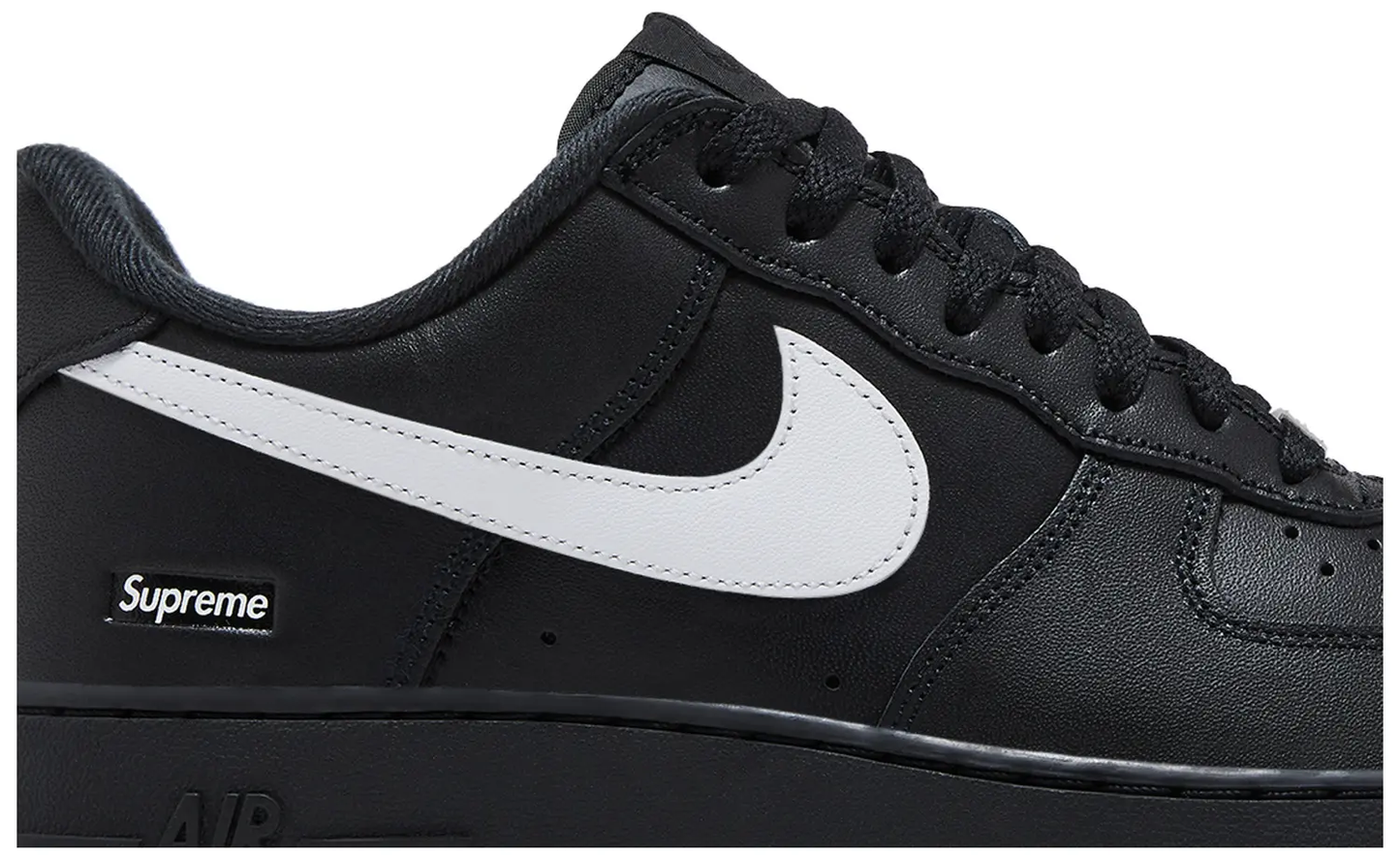 Nike Supreme x Air Force 1 Low 'Box Logo - Black White'
