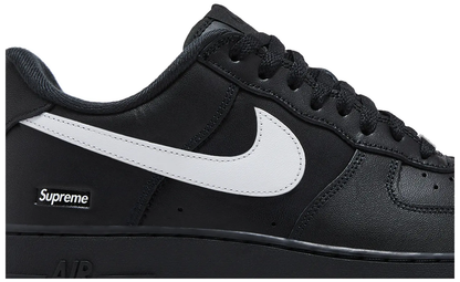 Nike Supreme x Air Force 1 Low 'Box Logo - Black White'