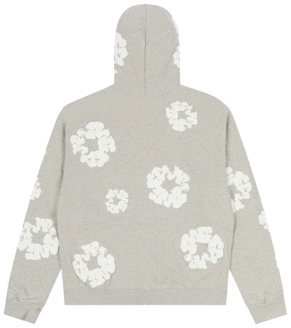 Denim Tears Cotton Wreath Zip Hoodie 'Grey'