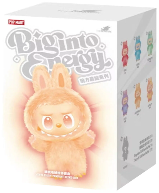 Pop Mart Labubu THE MONSTERS Big into Energy Series Vinyl Plush Sealed Single Blind Box 'Mystery'