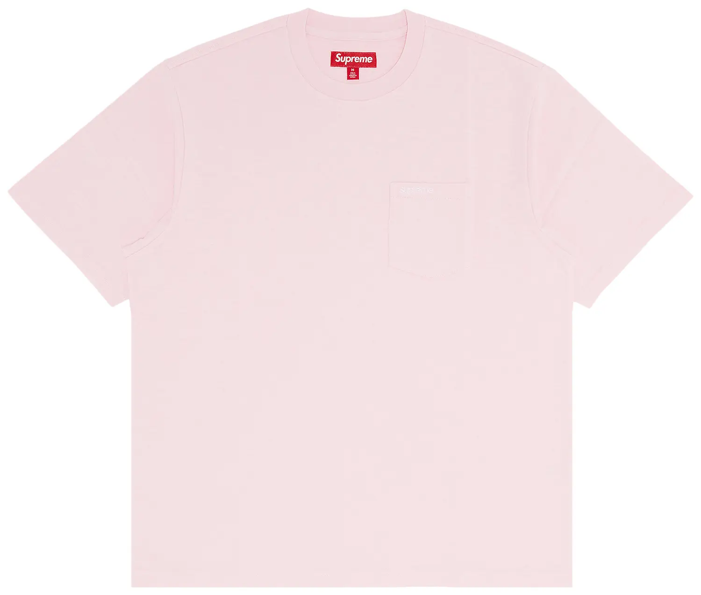 Supreme Short-Sleeve Pocket Tee 'Light Pink'