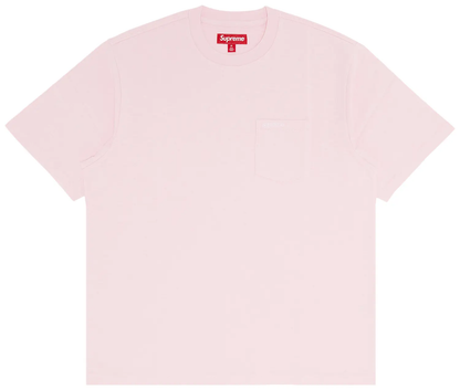 Supreme Short-Sleeve Pocket Tee 'Light Pink'