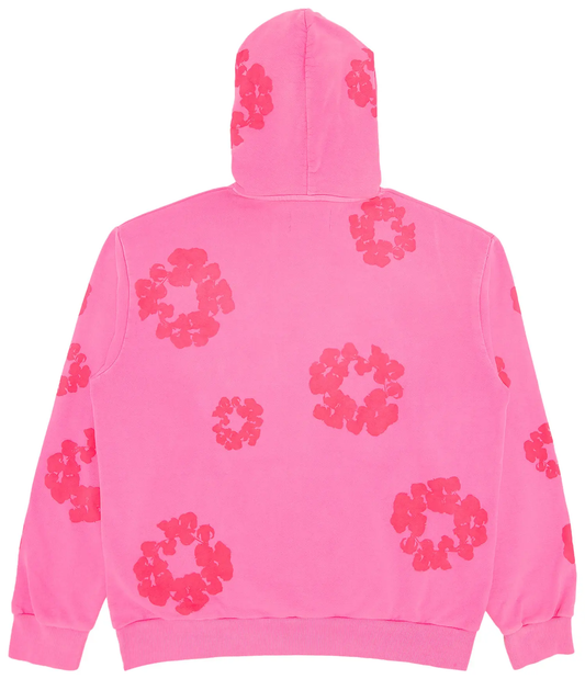Denim Tears Mono Cotton Wreath Hoodie 'Pink'
