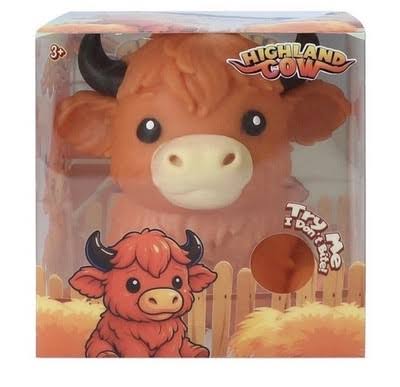 Highland Cow Squishy Toy Animal Viral Squishy Toy PPNC