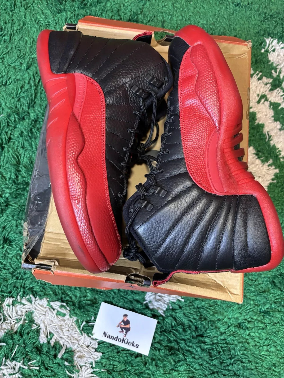 Jordan Retro 12 "Flu Game" USED