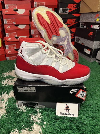Air Jordan 11 Retro Cherry US Men Size 12 USED