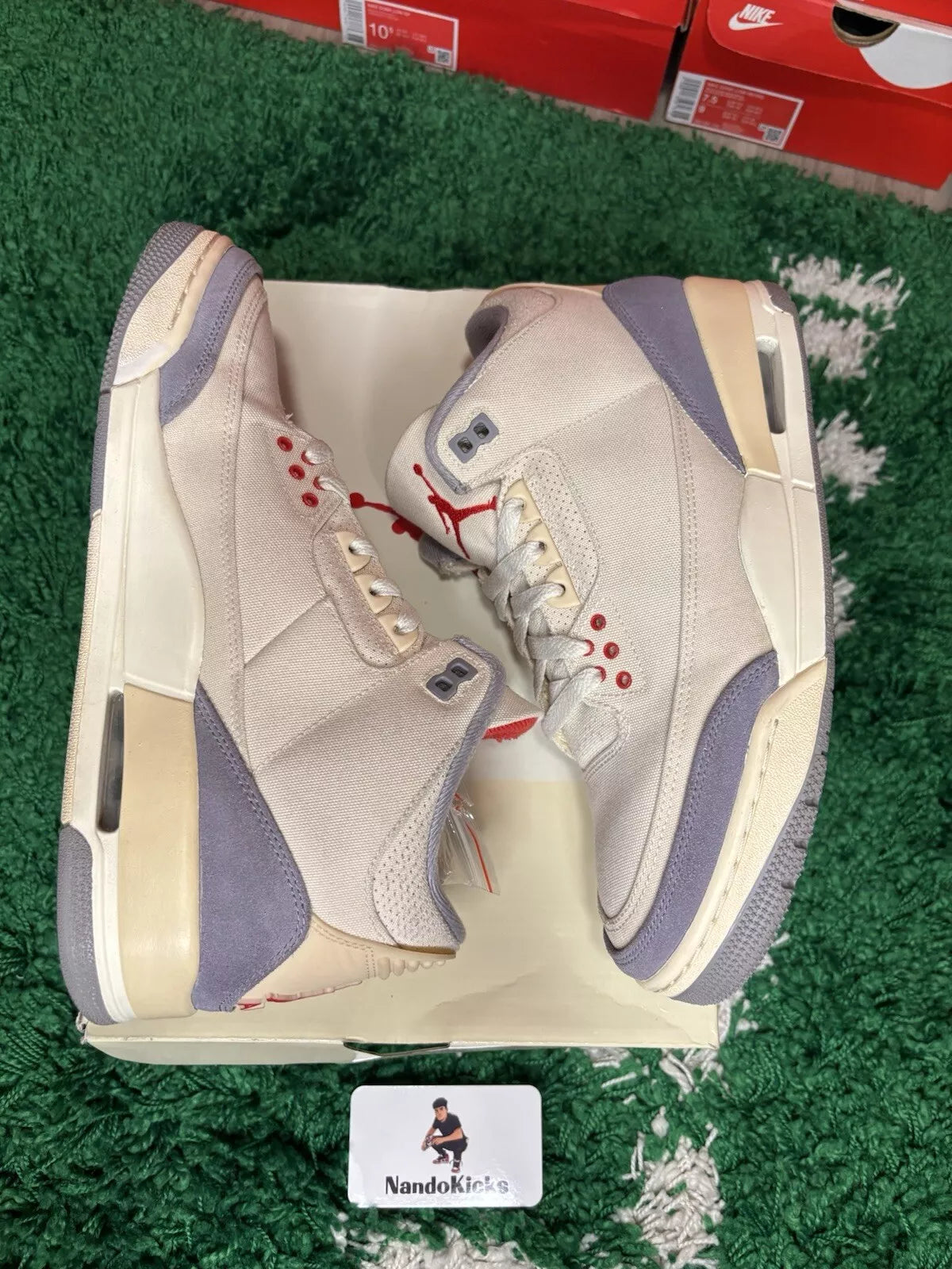Nike Air Jordan 3 Retro "Muslin DH7139-100 USED"